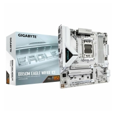 Материнская плата Gigabyte B850M EAGLE WIFI6E ICE, AM5, AMD B850, Micro-ATX, RTL, белый в ДНР