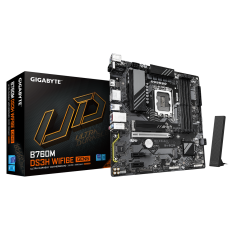 Материнская плата Gigabyte B760M DS3H WIFI6E GEN5, LGA1700, Intel B760, Micro-ATX, RTL (B760M DS3H WIFI6E GEN5) в ДНР
