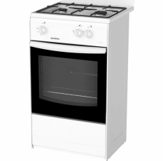Плита Darina 1AS GM 521 001W, газовая, с газ-контролем, эмаль, 47л, 2 конфорки в ДНР
