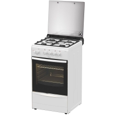 Газовая плита Darina 1B1 GM 441 018 W 50 см, 50 л, 4 конфорки, белый в ДНР