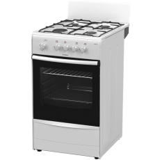 Газовая плита Darina A 3001 W 50 см, 50 л, 4 конфорки, белый в ДНР