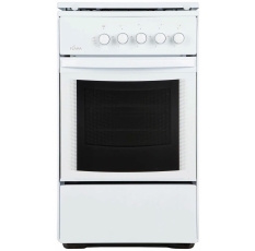Газовая плита Flama RG 2401 W 66 см, 50 л, 4 конфорки, белый в ДНР