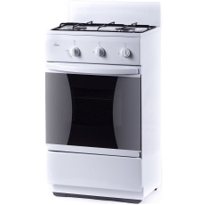 Комбинированная плита Flama СK 2202 W 50 см, 2 конфорки, белый в ДНР