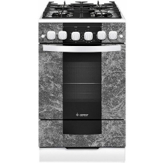 Газовая плита Gefest ПГ 5500-02 0113 58 см, 52 л, 4 конфорки, черный в ДНР