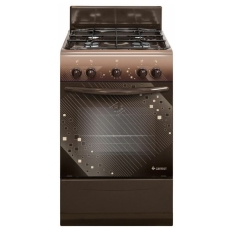 Газовая плита Gefest 5100 0018 50 см, 52 л, 4 конфорки, коричневый в ДНР