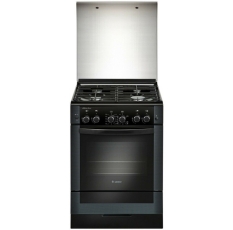 Плита Gefest 6300-02, газовая, с электроподжигом, 4 конфорки, гриль, эмаль, черная в ДНР