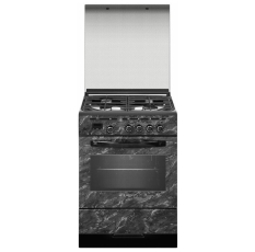 Газовая плита Gefest 6300-03 0053 60 см, 52 л, 4 конфорки, черный мрамор в ДНР