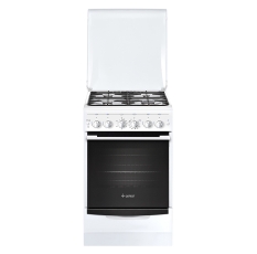 Газовая плита GEFEST 5101-02 с газовой духовкой, с грилем, объем 55 л, белый в ДНР