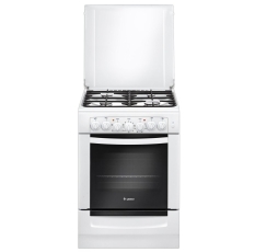 Комбинированная плита Gefest Брест 6102-02 60 см, 52 л, 4 конфорки, белый в ДНР