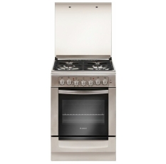 Комбинированная плита Gefest ПГЭ 6102-03 0027 60 см, 55 л, 4 конфорки, серый металлик в ДНР