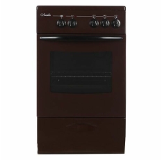 Электрическая плита Лысьва EF3001MK00, стеклокерамика, без крышки, коричневый в ДНР