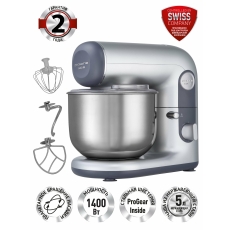 Планетарный миксер Polaris PKM 1403, объем чаши 5 л, 3 насадки, 6 скоростей, 1400 Вт в ДНР