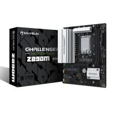 Материнская плата MAXSUN MS-Challenger Z890M WIFI, LGA1851, Z890, 2*DDR5, 3*SATA3, 2*M.2, USB 3.2, USB 2.0, Type-C, 1*PCIEx16, 1*PCIex4, 1*PCIex1, HDMI+DP, mATX в ДНР