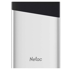 Внешний SSD Netac Z6S (NT01Z6S-002T-32SL) серебристый/черный 2TB USB 3.2 Gen 2 Type-C в ДНР