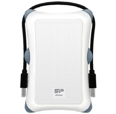Портативный HDD Silicon Power Armor A30 1 TB USB 3.2, белый, резина в ДНР