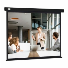 Экран Cactus Wallscreen CS-PSW-168X299-BK, 299х168 см, 16:9, настенно-потолочный черный в ДНР