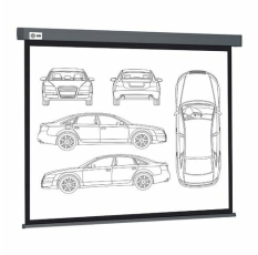Экран Cactus Wallscreen CS-PSW-168X299-SG, 299х168 см, 16:9, настенно-потолочный серый в ДНР