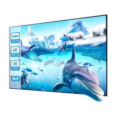 Экран на раме Cactus 127x224см Alr Expert CS-PSALRE-224X127-MM магнитное крепление 16:9 настенный натяжной черный в ДНР