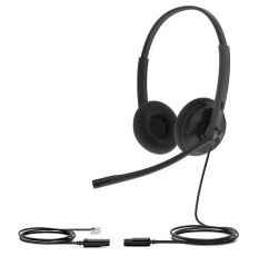Гарнитура проводная Yealink YHS34 Lite Dual черный в ДНР