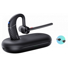 Беспроводная Bluetooth-гарнитура Yealink BH71 Pro Mono, зарядный кейс, адаптер USB-C / USB-A в ДНР