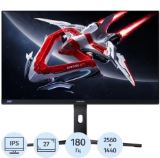 Монитор Xiaomi Mini LED G Pro(ELA5585EU)27/QHD/IPS/180Hz/1000cd/1ms/HDMI/DP в ДНР