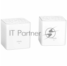 Маршрутизатор Tenda nova MW3 (2 роутера) АС1200 Двухдиапазонная Wi-Fi Mesh система, 2 порта fast et в ДНР