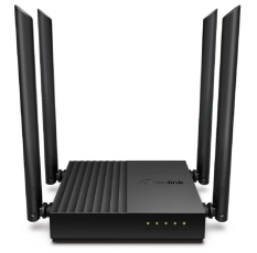 TP-Link Wi-Fi Роутер Archer C64 гигабитный, AC1200, 5xRJ45 1Гбит с, режим роутер ретранслятор, двухдиапазонный, с поддержкой Mesh в ДНР