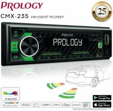 Автомагнитола Prology CMX-235, 1DIN, Bluetooth, CarPlay/Android Auto в ДНР