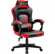 Кресло геймерское Defender Mercury Черный/Красный полиуретан 50мм в ДНР