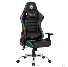 Игровое кресло Ultimate Черный, Light, полиуретан,60мм DEFENDER в ДНР