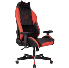 Кресло Бюрократ Кресло игровое Knight Neon черный/красный в ДНР