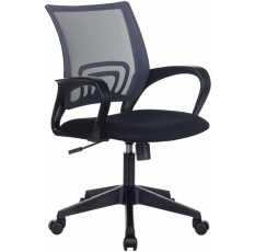 Кресло офисное Бюрократ CH-695N/DG/TW-11 спинка сетка серый TW-04 сиденье черный TW-11 в ДНР