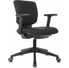 Кресло офисное Бюрократ Dali черный 38-418 крестов. пластик в ДНР