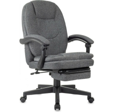 Кресло руководителя Бюрократ CH-868MSG-BF серый 3C1 крестов. пластик подст. для ног пластик черный в ДНР