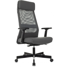 Кресло руководителя Бюрократ T-995, обивка: сетка/ткань, цвет: серый Neo Grey (T-995/NEO-GREY) в ДНР