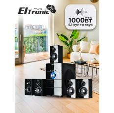 Акустическая система ELTRONIC HOME SOUND 20-87, 5.1, Bluetooth, черная в ДНР