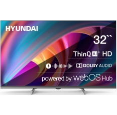 Телевизор Hyundai H-LED32BS5100, 32 дюйма, HD, смарт ТВ, WebOS, черный в ДНР