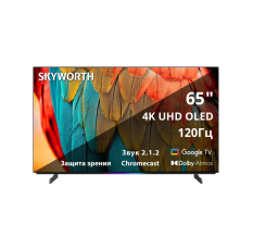 Телевизор 65 Skyworth 65SXF9800, OLED, 4K Ultra HD, Smart TV, Google TV, черный в ДНР