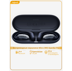 Беспроводные наушники Mibro OWS OpenEar Pro, IPX4, Bluetooth, темно-синий (XPEJ011DG) в ДНР