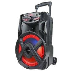 Портативная колонка Blackton BT PBS2111, Bluetooth, USB, FM-радио, пульт ДУ, до 1,5 ч работы в ДНР