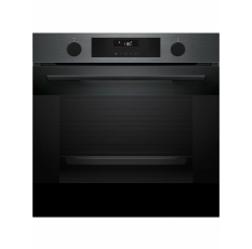 Электрический духовой шкаф BOSCH HUA736EG0T, 59.5 см, 76 л, 8 режимов, гидролиз + EcoClean, чёрный в ДНР