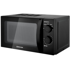 Микроволновая печь BRAYER BR2500, 700 Вт, 20 л, 6 режимов, чёрная в ДНР
