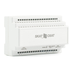 Бастион 585 Источник питания SKAT-24-2,0 DIN 24В 2А пластиковый корпус под DIN рейку 35 мм SKAT-24-2,0 DIN power supply 24V 2A plastic case for 35 mm DIN rail в ДНР