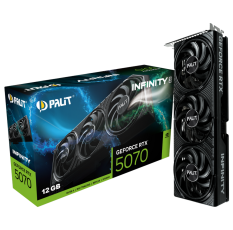 Видеокарта Palit GeForce RTX 5070 Infinity 3 (NE75070019K9-GB2050S) в ДНР