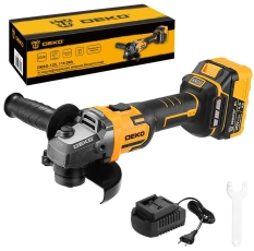 Угловая шлифовальная машина (болгарка) Deko DKAG-125, 20 В, 1*4.0 Ач (083-1063) в ДНР