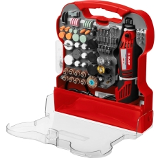 ЗУБР 172 предмета, 130 Вт, набор мини-насадок с гравером (ЗГ-130ЭК H172) в ДНР