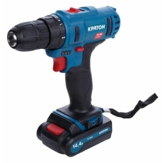 Дрель-шуруповерт кратон CD-14,4-Li-1,5, 1.5Ач, с двумя аккумуляторами [3 11 01 055] в ДНР