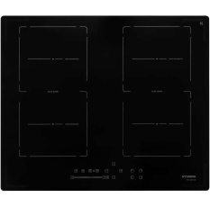 Варочная панель Hyundai HHI 6781 BG, индукционная, 4 зоны нагрева, стеклокерамическая, черная в ДНР