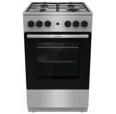 Плита Gorenje GGI5A21XJ, газовая, серебристый цвет, с ящиком для посуды в ДНР