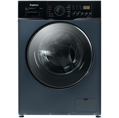 Стирально-сушильная машина Бирюса WMD-SM812/03 W с сушкой и паром, инверторный двигатель, перламутровый синий в ДНР